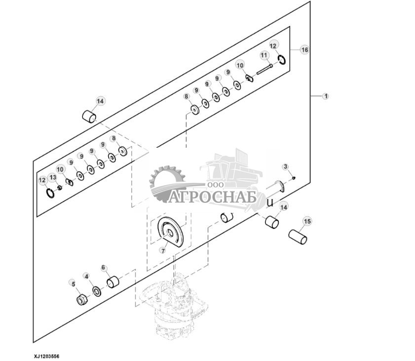 Grapple Link W Brake, Indexator, Single Damped - ST141894 267.jpg